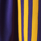 Adidas NBA Short Summer Run Lakers (purpura/amarillo/negro)