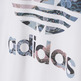 Adidas Originals Rita Ora Camiseta Boyfriend "Kimono Print" (blanco/multicolor)