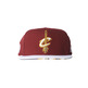 Adidas NBA Gorra Flat Cap Cavaliers (burdeos/blanco/amarillo)