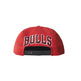 Adidas NBA Gorra Flat Cap Bulls (rojo/blanco)