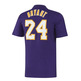 Adidas NBA Camiseta Gametime Kobe Bryant Lakers (purple)