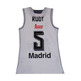 Camiseta Rudy #5# Real Madrid Basket 2015-2016 (blanco/gris)