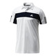 Adidas Polo Hombre Tennis Galaxy (blanco/marino)