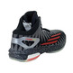 Adidas Crazy Light Boost Mid "Holliday" (negro/blanco/rojo)