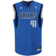 Adidas Camiseta Réplica Dirt Nowitzki Dallas Mavericks (azul)