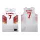 Camiseta Réplica Navarro #7# España 2014 (101/blanco/rojo)