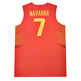 Camiseta Réplica Navarro #7# España 2014 (601/rojo/amarillo)