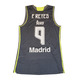 Camiseta F. Reyes #9# Real Madrid Basket 2015-2016 (gris/volt)