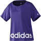 Adidas Camiseta Mujer Reload  Imajen (purpura/negro/blanco)