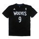 Adidas Camiseta Ricky Nº 9 GFX Twitter (negro/blanco)