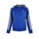 Adidas Originals Girly Full-Zip Hoodie Flock (azul/blanco)