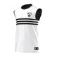 Adidas Camiseta NBA Brooklyn Summer Run Reversible (blanco/negro)