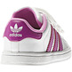 Adidas Superstar 2 CF I (20-27/blanco/morado)