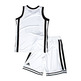 Pack Niño Real Madrid Basket (blanco/negro)