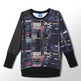 Adidas Originals Mujer Tokio Prind Sweater (negro/multicolor)