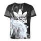 Adidas Originals Camiseta White Smoke Rita Ora (negro/blanco)