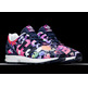 Adidas Originals ZX Flux K "Sprint" (azul tinta/fucsia/multicolor)