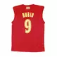 Adidas Camiseta NBA Fanatic Mundial Rubio Nº9 (rojo/amarillo)