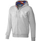 Adidas Chaqueta Capucha New York Knicks (gris)