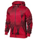 Lebron Sudadera Capucha Hero Print FZ Hoody (657/rojo/negro)