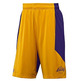 Adidas Short Summer Run Angeles Lakers  (amarillo/purpura)