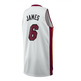 Adidas Camiseta Swingman Lebron James Miami (blanco)