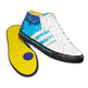 Adidas Classic Vulc II Mid (blanco/azul)