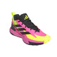 Adidas Cross Em Up Select Jr. "Lucid Pink-Lucid Lemon"