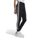 Adidas Essentials 3-Stripes Fleece Joggers "Black-White"