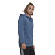 Adidas Essentials BrandLove Fleece Full-Zip Hoodie "Wonder Steel"