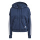 Adidas Essentials Cut 3-Stripes Full-Zip Hoodie