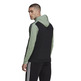 Adidas Hoodie Essentials Melange French Terry "Green Oxide"