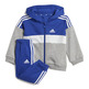 Adidas Kids Tiberio 3-Stripes Colorblock Track Suit "Lucid Blue"