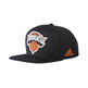 Adidas NBA Knicks Flap Cap (black/white/orange)