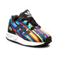 Adidas Originals ZX Flux EL Infants "Digital Noise" (core black/white/multicolor)