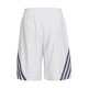 Adidas Short Real Madrid Baloncesto 2013-2014 (blanco/gris)