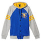 Adidas Washed Baseball Jacket Golden State Warrios (Azul/Gris/Amarillo)