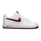 Air Force 1 Low  (118/blanco/burdeos)