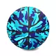 Balón Basket Peak Camo Ball "Blue Turquoise"