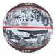 Balón Basket Spalding Black Red Graffiti Sz7 Rubber (Talla 7)