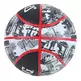 Balón Basket Spalding Black Red Graffiti Sz7 Rubber (Talla 7)