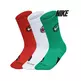 Calcetines Basket Nike Everyday Crew "Tricolor RWG"