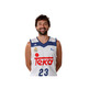 Camiseta Réplica Llull #23# R. Madrid 2016/17 (blanco)