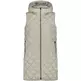 Campagnolo Long Hooded Vest with Diamond Quilting