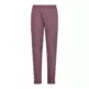 Campagnolo Wm's light stretch-fleece trousers with turn-up "Plum"