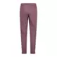 Campagnolo Wm's light stretch-fleece trousers with turn-up "Plum"