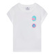 Champion Girl`s Graphic Crewneck T-shirt "White"