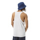 Champion Legacy Contrast Scrip Logo Tank Top "White"