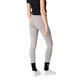 Champion Legacy Contrast Trim Cotton Leggings "Gray"