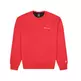 Champion Legacy Spliced Script Logo Print Sweatshirt "Red"